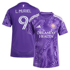 Luis Muriel Orlando City SC adidas Women's 2025 Perfect Storm Replica Player Jersey - Purple