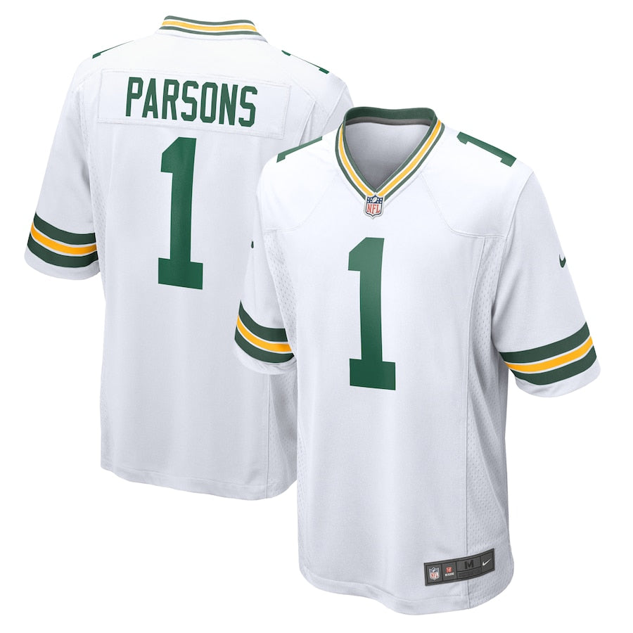 Micah Parsons Green Bay Packers Nike Game Jersey -  White