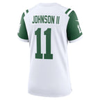 Jermaine Johnson II New York Jets Nike Women's Classic Alternate Player Game Jersey - White
