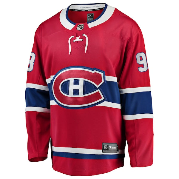Ivan Demidov Montreal Canadiens  Home Breakaway Jersey - Red
