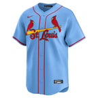 St. Louis Cardinals Nike Alternate Limited Jersey - Light Blue/White