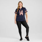 Olamide Zaccheaus Chicago Bears Nike Women's Team Game Jersey -  Navy