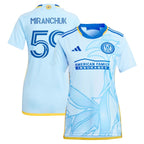 Aleksei Miranchuk Atlanta United FC adidas Women's 2024 The Resurgens Kit Replica Player Jersey - Light Blue