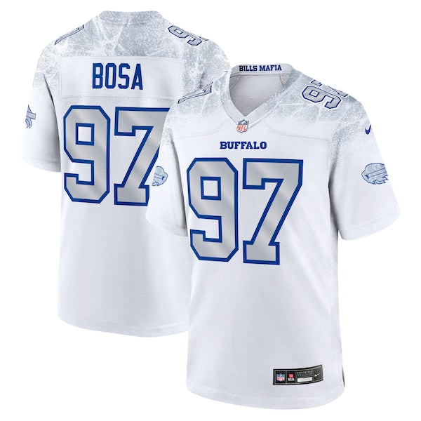 Joey Bosa Buffalo Bills Nike 2025 Rivalries Collection Game Jersey - White