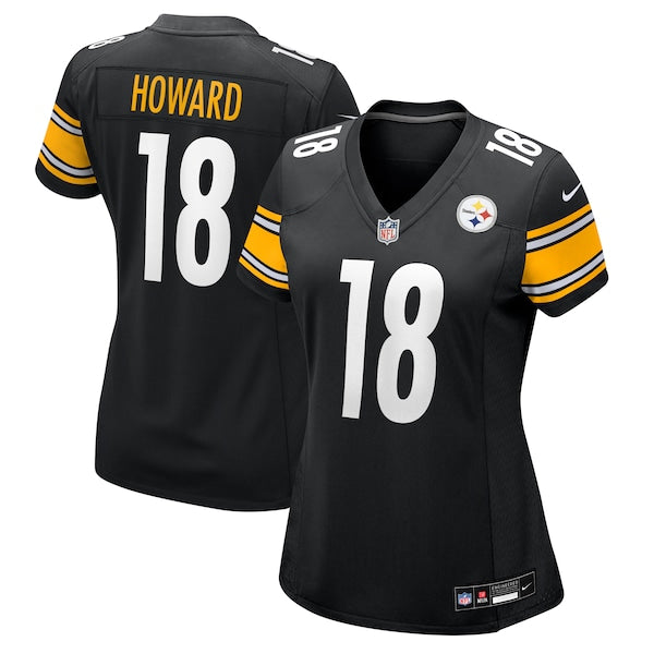 Will Howard Pittsburgh Steelers Nike Women's Team Game Jersey -  Black