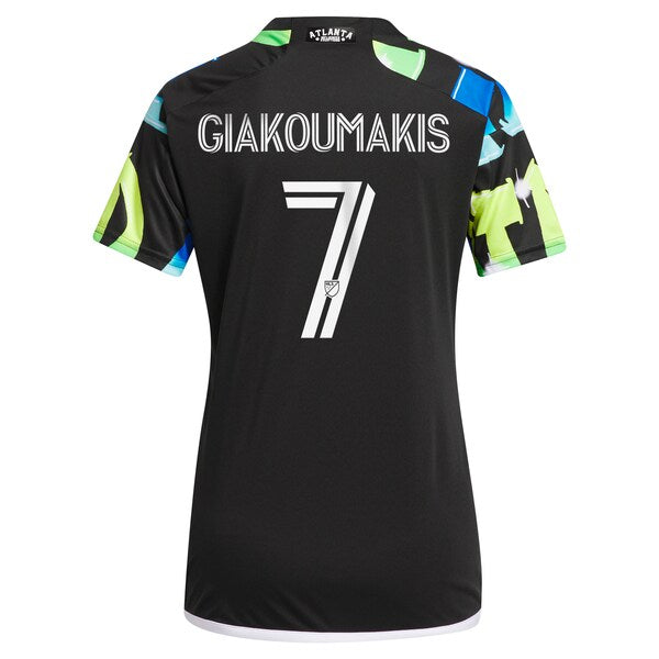 Giorgos Giakoumakis Atlanta United FC adidas Women's 2024 The 404 Replica Player Jersey - Black