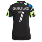 Giorgos Giakoumakis Atlanta United FC adidas Women's 2024 The 404 Replica Player Jersey - Black