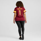 Noah Igbinoghene Washington Commanders Nike Women's  Game Jersey -  Burgundy