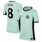 Enzo Fernández Chelsea Nike Youth 2023/24 Third Stadium Replica Player Jersey - Mint