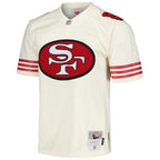 Jerry Rice San Francisco 49ers Chainstitch Legacy Jersey - Cream