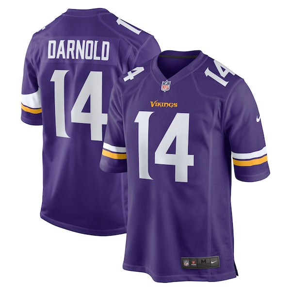 Sam Darnold Minnesota Vikings Nike Team Game Jersey -  Purple