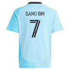Jeong Sang-bin Minnesota United FC adidas Youth 2025 CONVERGENCE Replica Player Jersey - Blue