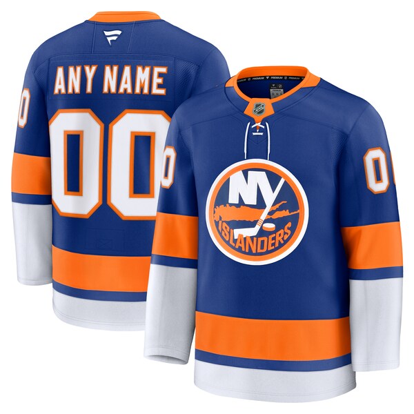 New York Islanders  Home Premium Custom Jersey - Royal/White