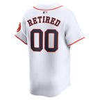 Houston Astros Nike Home Limited Pick-A-Player Retired Roster Jersey - White