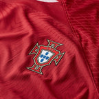 Portugal National Team Nike 2022/23 Home Vapor Match Authentic Blank Jersey - Red