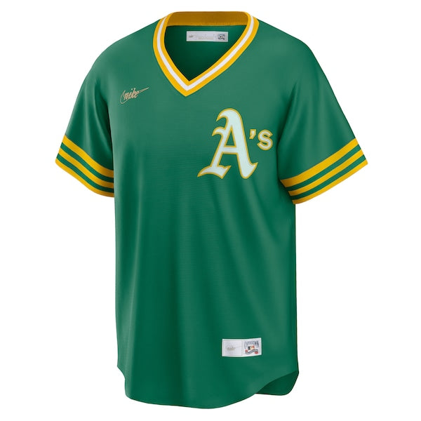 Oakland Athletics Nike Road Cooperstown Collection Team Jersey - Kelly Green