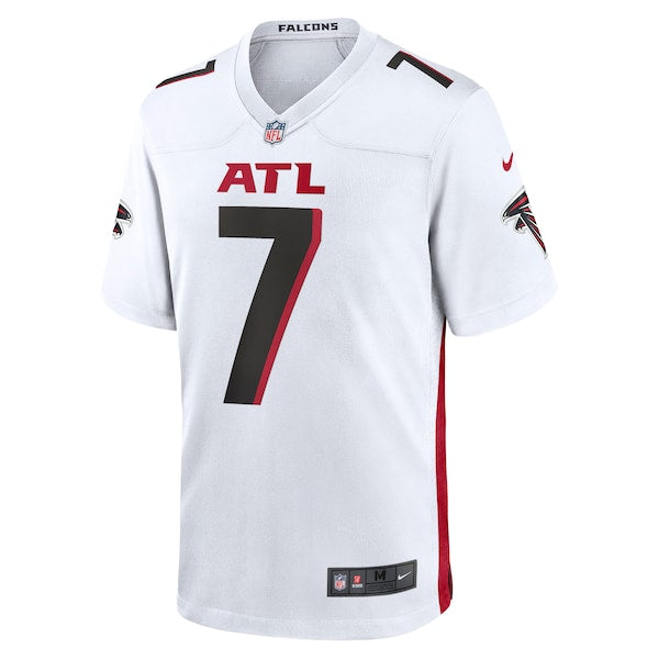 Bijan Robinson Atlanta Falcons Nike 2023 NFL Draft First Round Pick Game Jersey - White/Black
