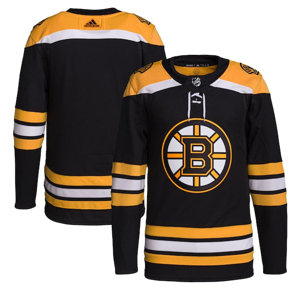 Boston Bruins adidas Home Primegreen Authentic Jersey - Black