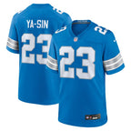 Rock Ya-Sin Detroit Lions Nike Team Game Jersey -  Blue