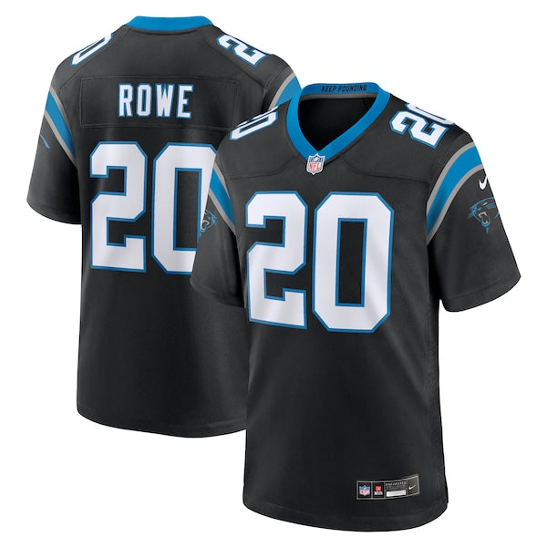 Eric Rowe Carolina Panthers Nike Team Game Jersey - Black/Blue