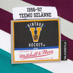 Teemu Selanne Anaheim Ducks 1996-97 Power Play Jersey - Purple/White