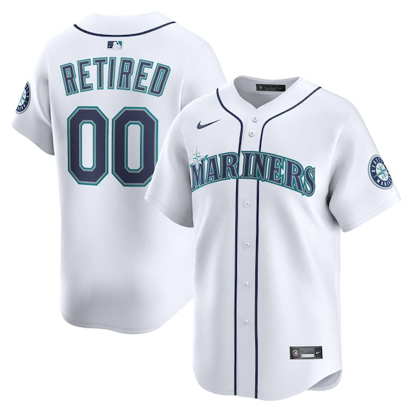 Seattle Mariners Nike Home Limited Pick-A-Player Retired Roster Jersey - White