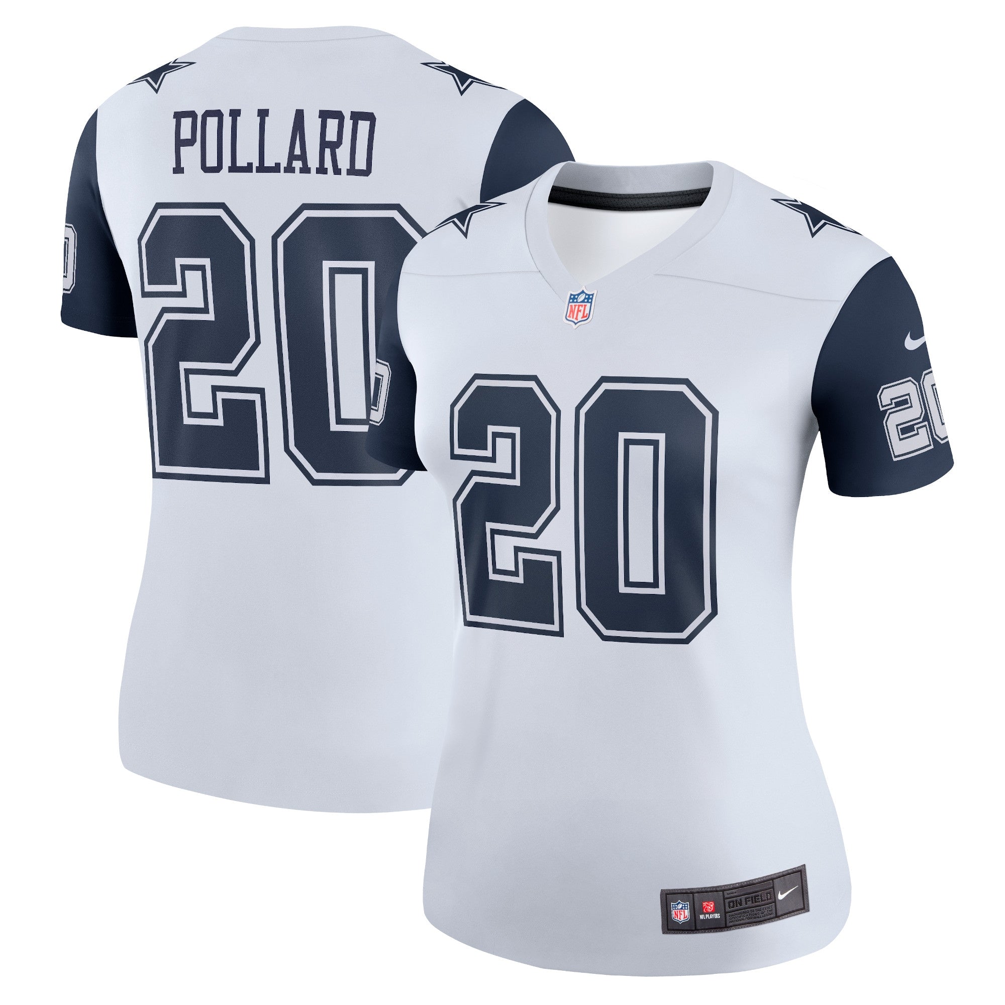 Tony Pollard Dallas Cowboys Nike Women's  Legend Jersey - Navy/White