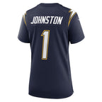 Quentin Johnston Los Angeles Chargers Nike Women's Alternate Super Chargers Game Jersey - Navy
