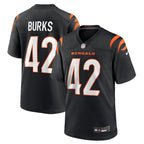 Oren Burks Cincinnati Bengals Nike Team Game Jersey -  Black