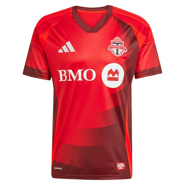 Toronto FC adidas 2025 Club Kit Replica Custom Jersey - Red