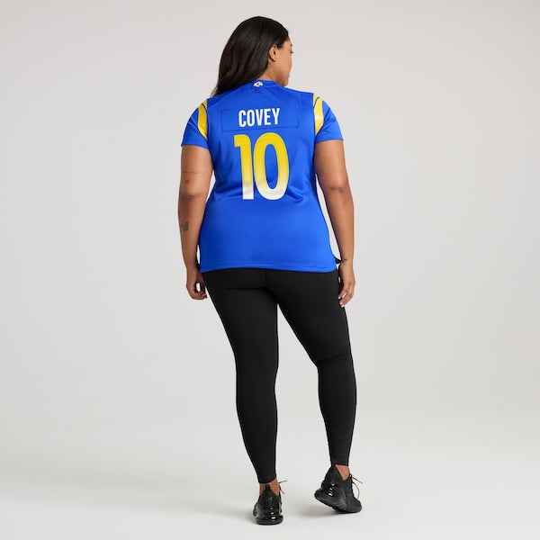 Britain Covey Los Angeles Rams Nike Women's Team Game Jersey -  Royal