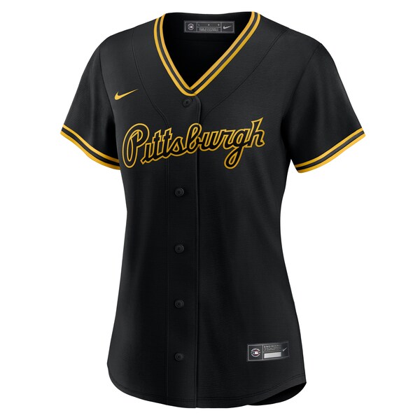 Paul Skenes Pittsburgh Pirates Nike Women's Alternate Replica Player Jersey - Black/White