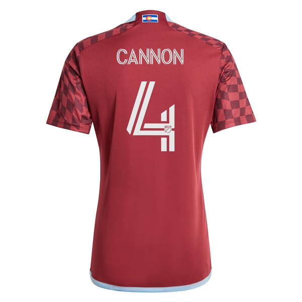 Reggie Cannon Colorado Rapids adidas 2024 One Flag Kit Replica Player Jersey - Burgundy