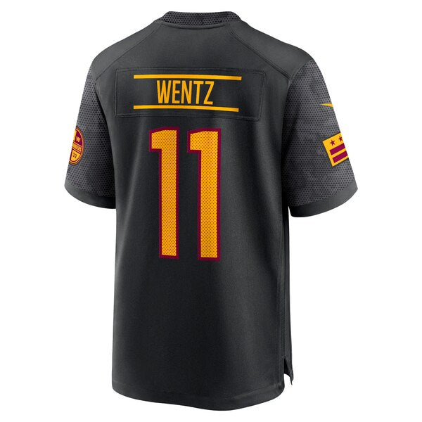 Carson Wentz Washington Commanders Nike Alternate Game Player Jersey - Black/Burgundy