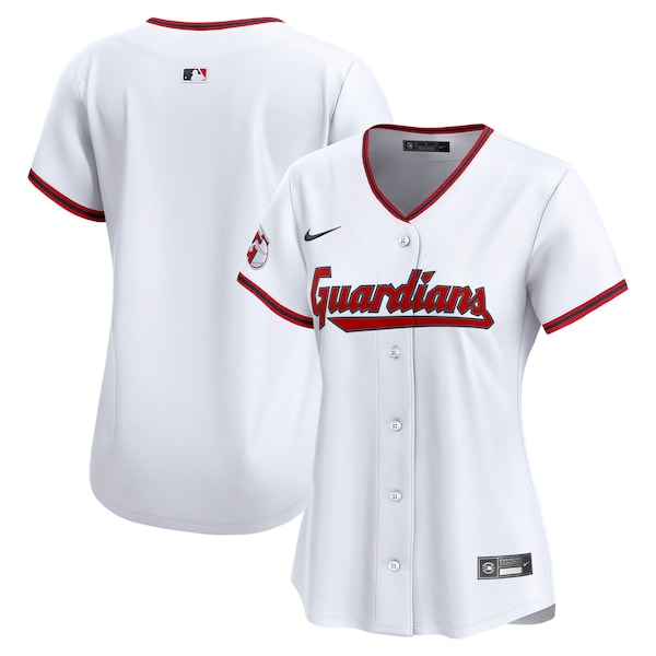 Cleveland Guardians Nike Women's Home Limited Jersey - White