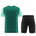 Adidas Short Sleeve Training Jersey Set - AD03- Olive Green