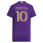 Mauricio Pereyra Orlando City SC adidas Women's 2024 The Wall Kit Replica Player Jersey - Purple