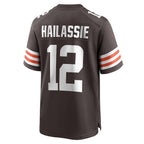 Kahlef Hailassie Cleveland Browns Nike Team Game Jersey -  Brown