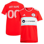 Chicago Fire adidas Women's 2024 Return To Red Replica Custom Jersey – Red