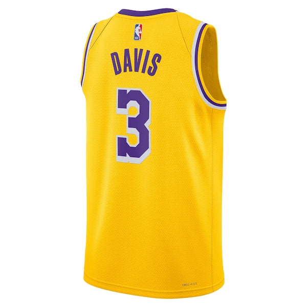Anthony Davis Los Angeles Lakers Nike Unisex Swingman Jersey - Icon Edition - Gold