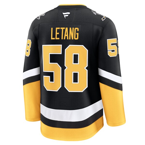 Kris Letang Pittsburgh Penguins  Alternate Premium Jersey - Black