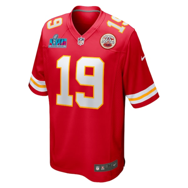 Kadarius Toney Kansas City Chiefs Nike Super Bowl LVII (2022 Season) Patch Game Jersey - Red