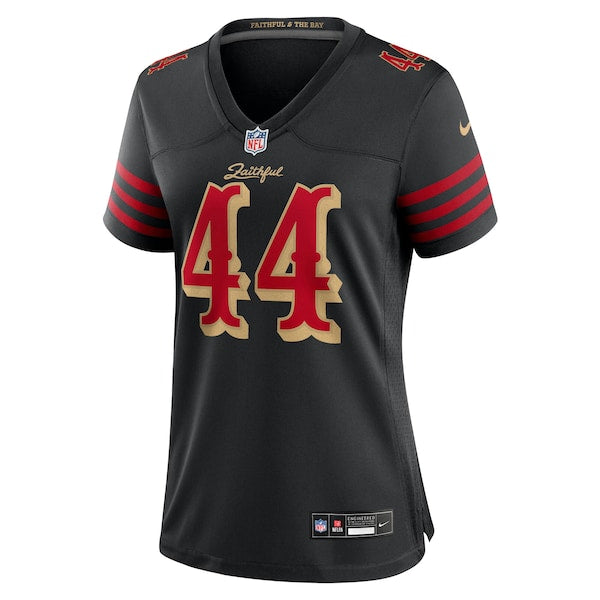 Kyle Juszczyk San Francisco 49ers Nike Women's 2025 Rivalries Collection Game Jersey - Black