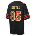 George Kittle San Francisco 49ers Nike Youth 2025 Rivalries Collection Game Jersey - Black
