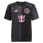 Inter Miami CF adidas Youth 2025 The Fortitude Kit Replica Custom Jersey - Black
