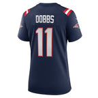 Joshua Dobbs New England Patriots Nike Women's Team Game Jersey -  Navy
