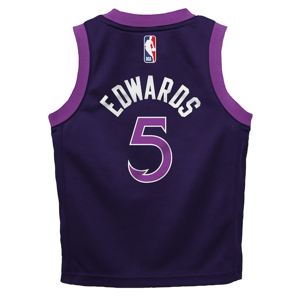 Anthony Edwards Minnesota Timberwolves Nike Infant 2025/26 City Edition Swingman Jersey - Purple