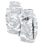 Buffalo Bills Nike Women's 2024 Salute To Service Club Fleece Pullover Hoodie - Arctic Camo