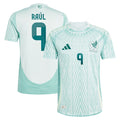 Raul Jimenez Mexico National Team adidas 2024 Away Authentic Player Jersey - Green/Burgundy