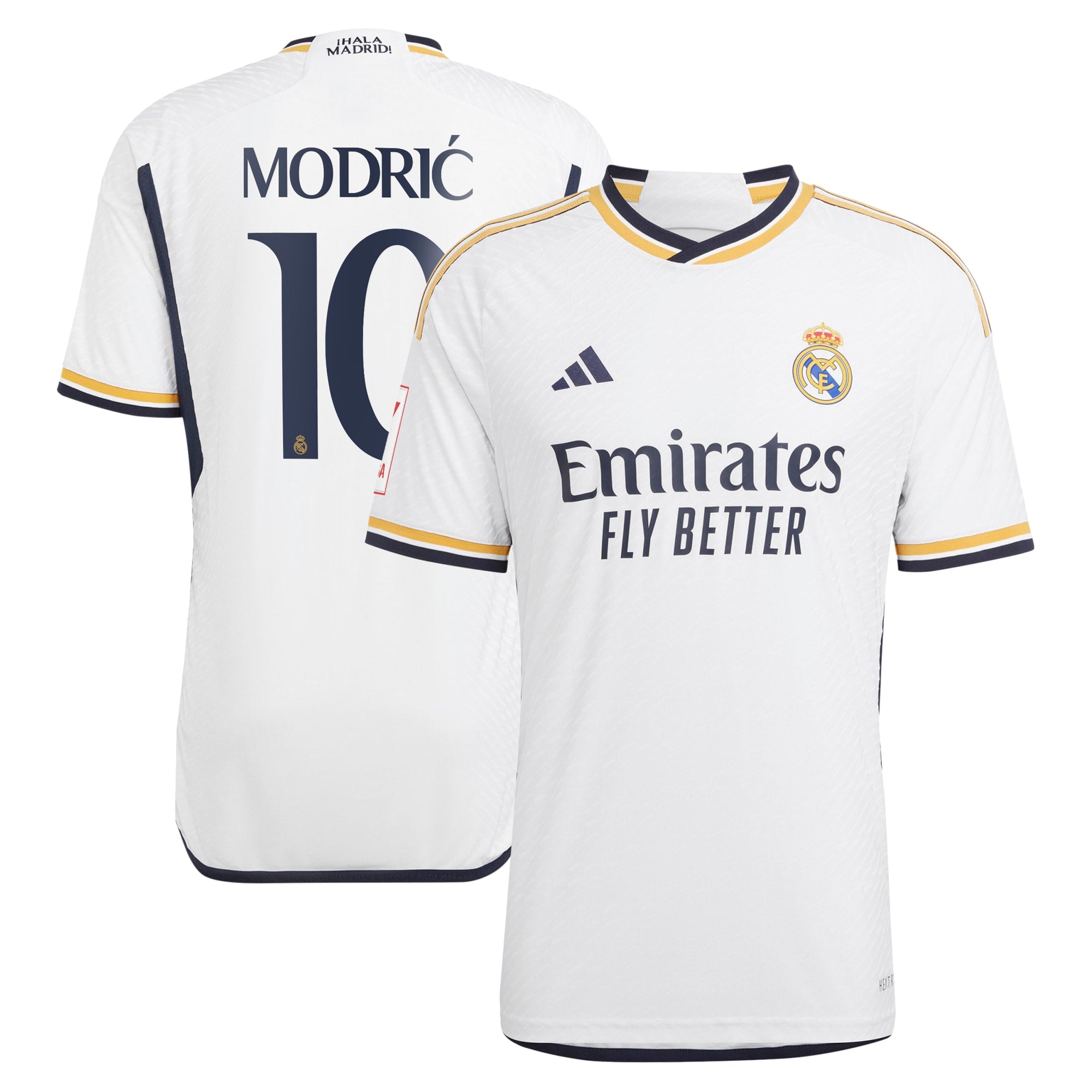 Luka Modric Los Merengues adidas 2023/24 Away Authentic Player Jersey - Navy/White